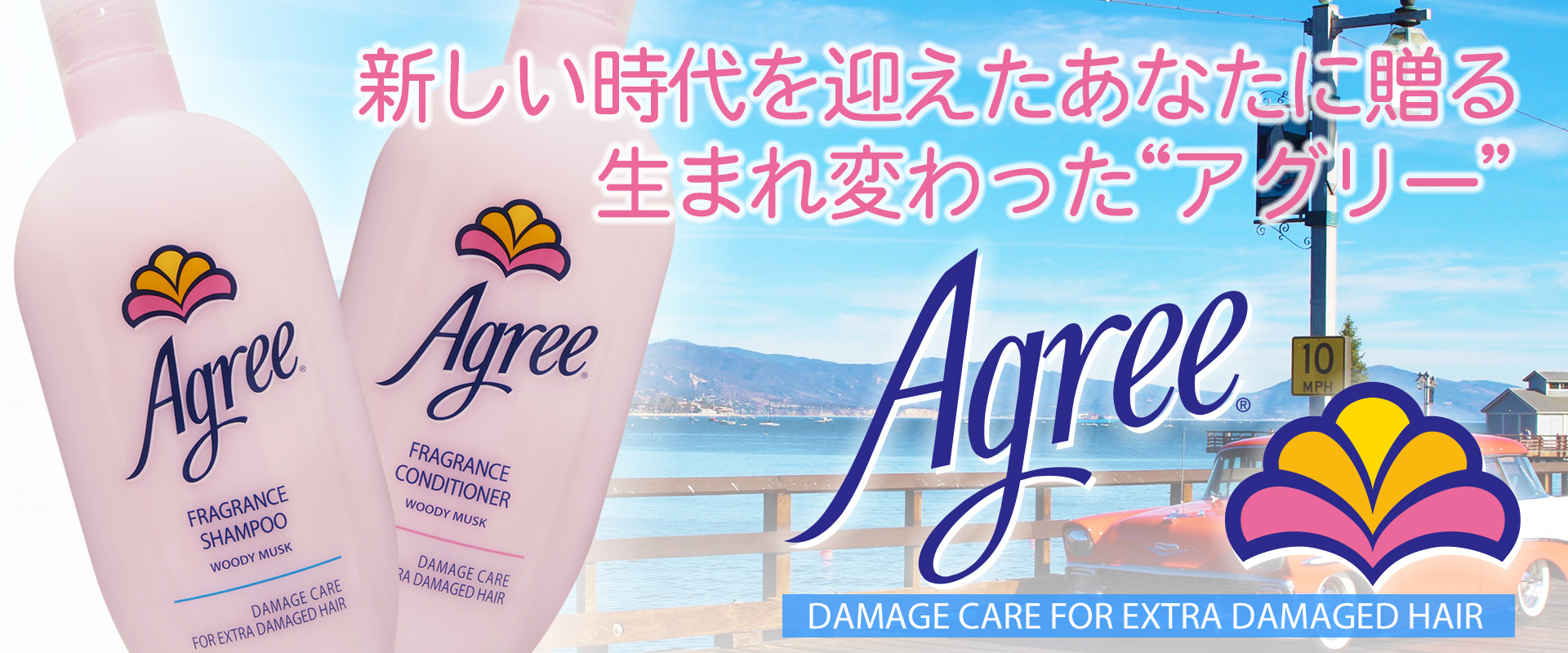 【リニューアル】アグリー ダメージケア 新しい時代を迎えたあなたに贈る、生まれ変わった“アグリー”